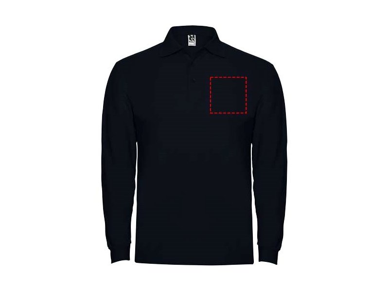 Estrella herenpolo met lange mouwen