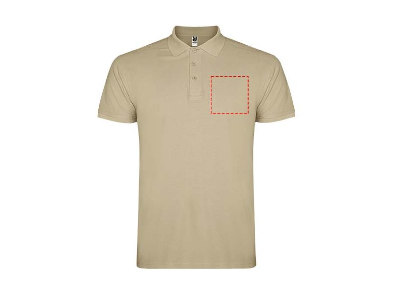 Star herenpolo met korte mouwen Star herenpolo met korte mouwen