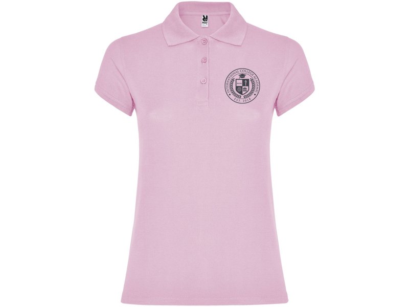 Star damespolo met korte mouwen