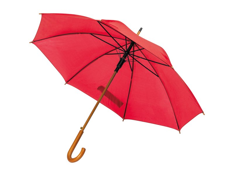 Houten paraplu » Automatische veer, diverse kleuren en te bedrukken!
