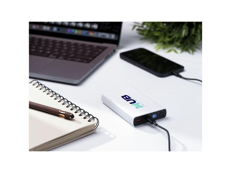 Powerbank RCS Recycled ABS 10000 oplader
