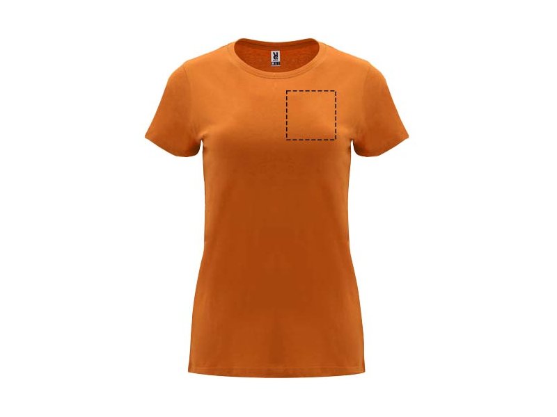 Capri damesshirt met korte mouwen