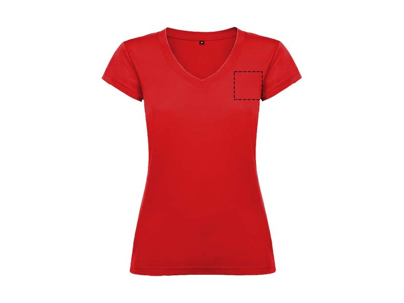 Victoria damesshirt met V-hals en korte mouwen Victoria damesshirt met V-hals en korte mouwen