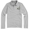 Oakville heren polo met lange mouwen