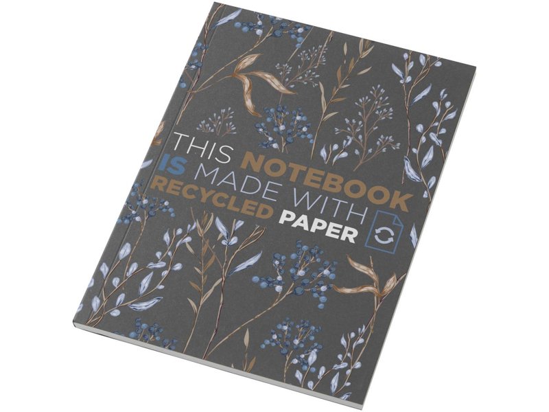 Novella Austen A5 gerecycled notitieboek met zachte cover, 50 vellen Novella Austen A5 gerecycled notitieboek met zachte cover, 50 vellen