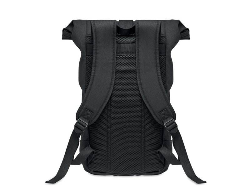 ZURICH ROLL - Rolltop gewassen canvas rugzak