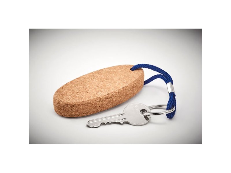 Drijvende sleutelhanger van kurk Drijvende sleutelhanger van kurk