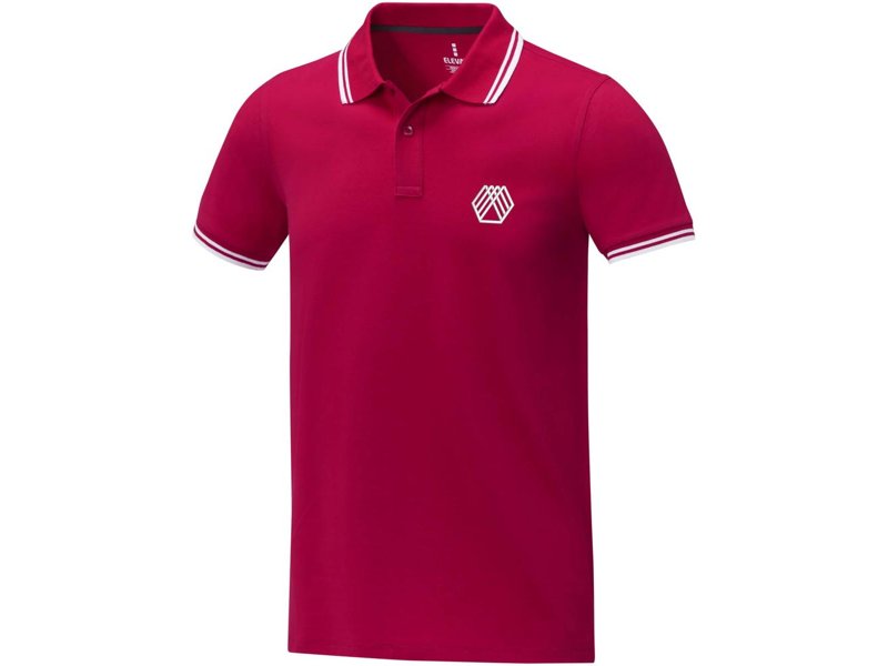 Amarago tipping Heren polo met korte mouwen