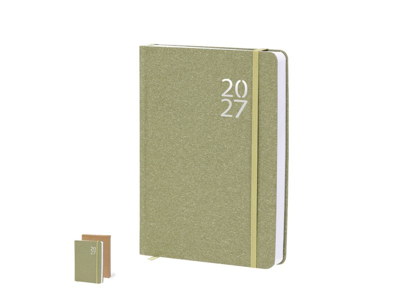 Florian A5 agenda bedrukken | Gerecycled kartonnen dagagenda Florian A5 agenda bedrukken | Gerecycled kartonnen dagagenda