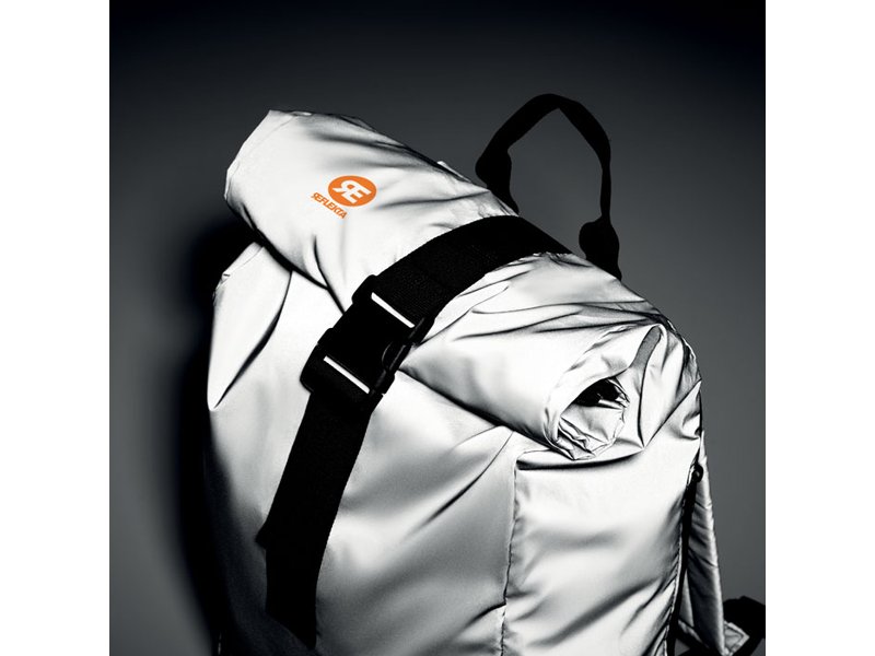 BRIGHT ROLLPACK - Reflecterende rolltop rugzak