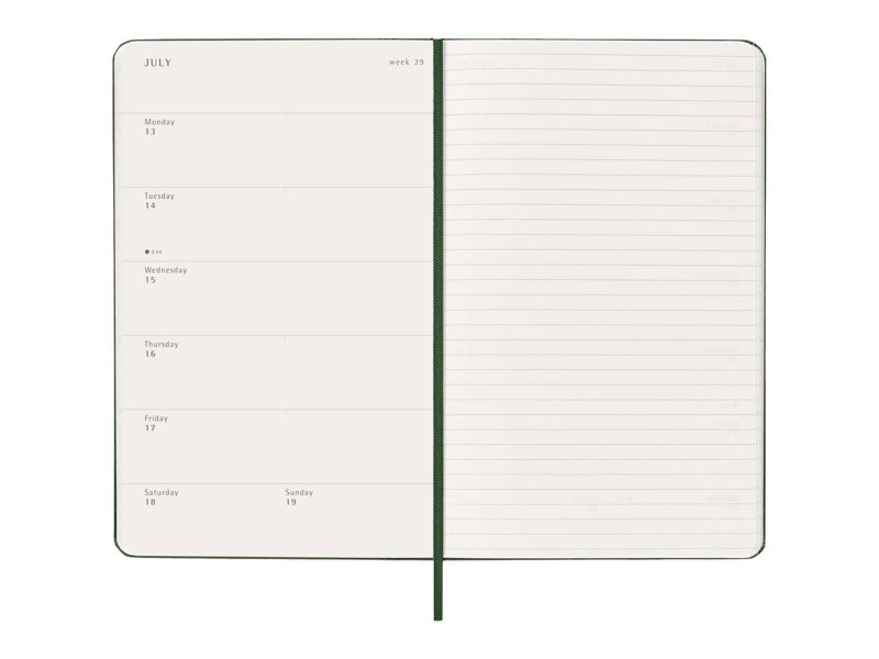 12M week agenda L met harde kaft