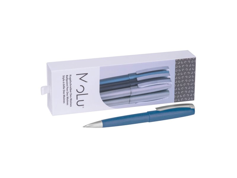 MoLu Metal Ballpoint Pen Des Moines bedrukken | Met logo