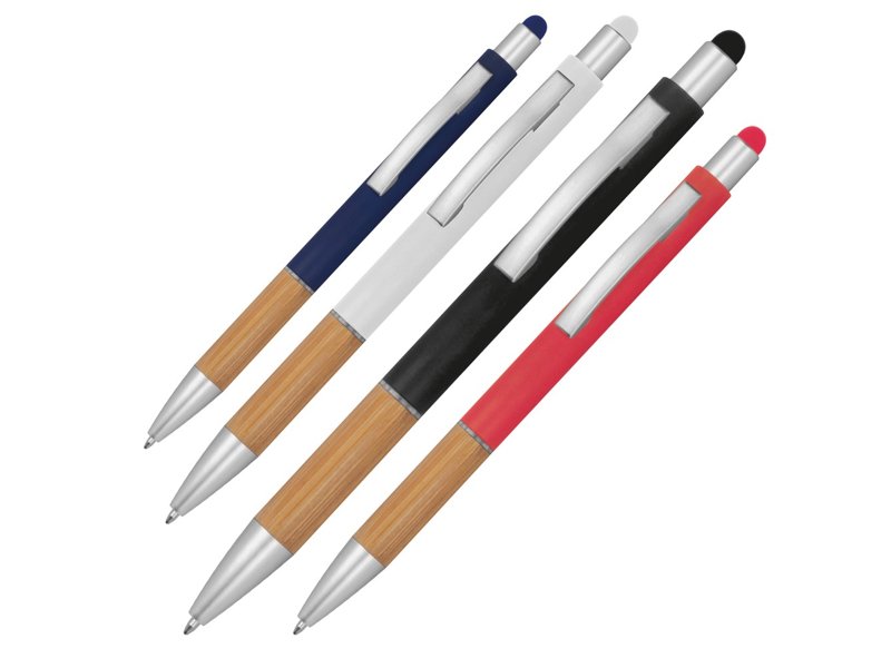 Balpen met aanraakfunctie Tripoli – goedkope touchscreen pen met logo | Beste prijs deal GiftsDirect