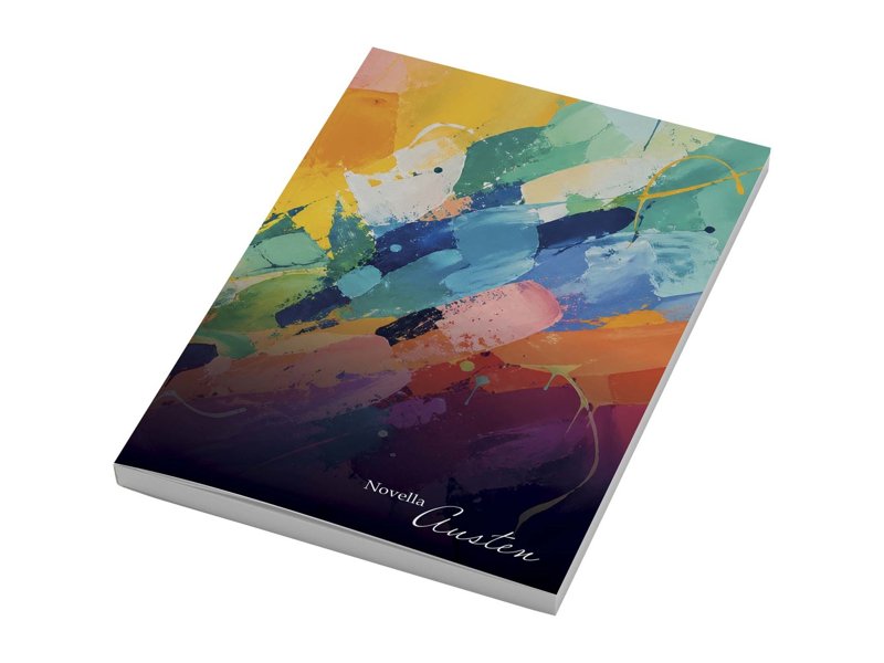 Novella Austen A5 notitieboek met zachte kaft 100 vellen Novella Austen A5 notitieboek met zachte kaft 100 vellen