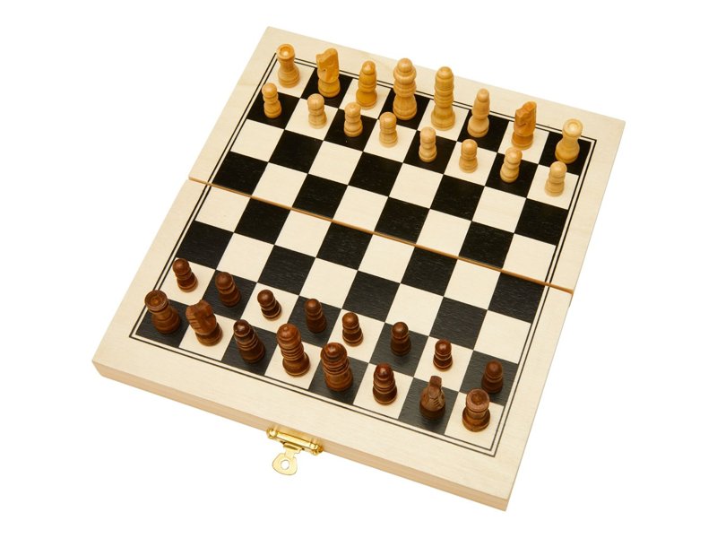 King houten schaakspel King houten schaakspel