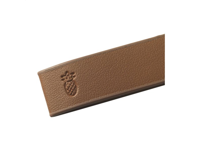 Vegan Pineapple Leather Keyring sleutelhanger Vegan Pineapple Leather Keyring sleutelhanger