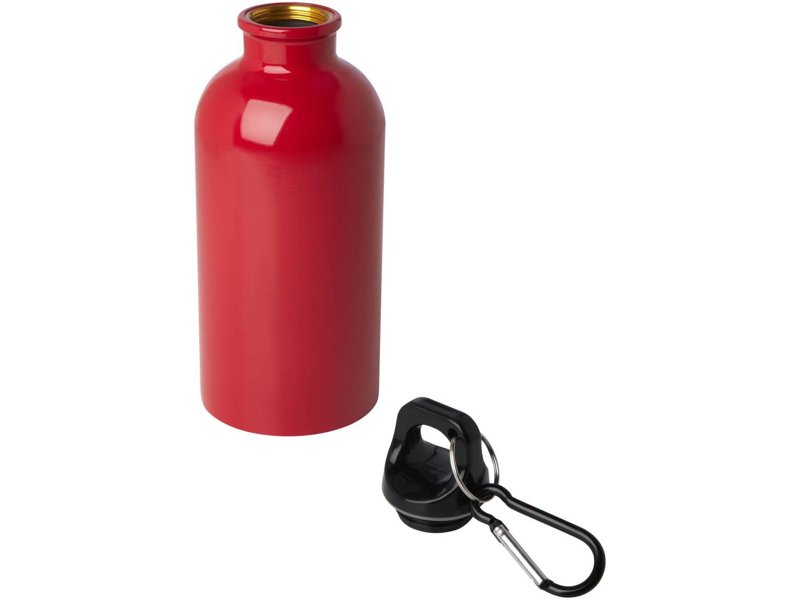 Oregon 400 ml RCS gecertificeerde enkelwandige roestvrijstalen waterfles met karabijnhaak