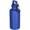 Oregon 400 ml effen waterfles van RCS gecertificeerd gerecycled plastic met karabijnhaak Oregon 400 ml effen waterfles van RCS gecertificeerd gerecycled plastic met karabijnhaak