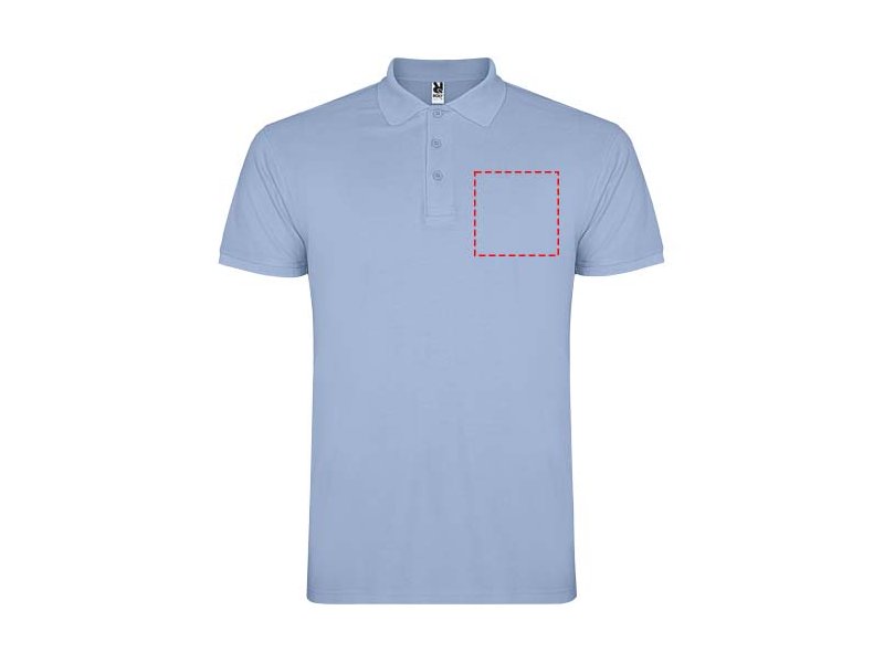 Star herenpolo met korte mouwen