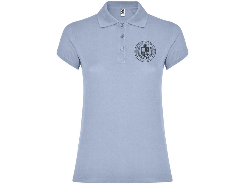 Star damespolo met korte mouwen