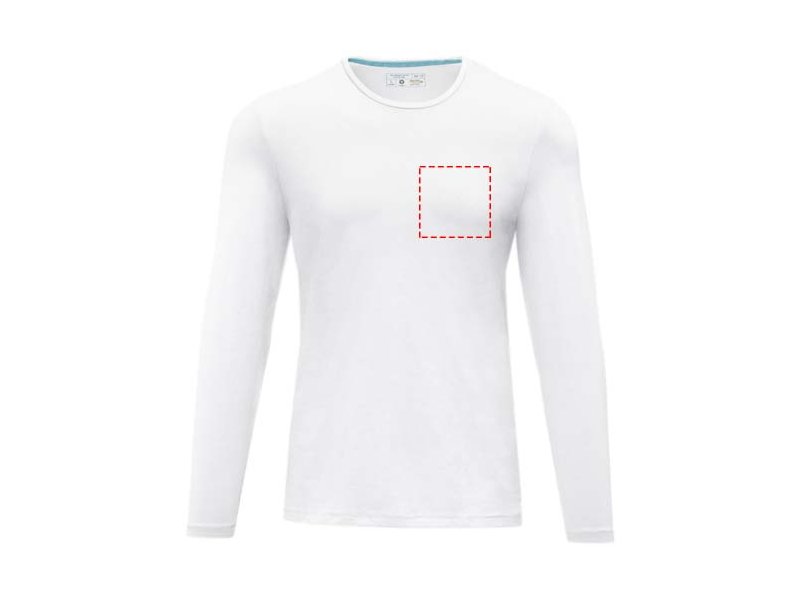 Ponoka heren t-shirt met lange mouwen