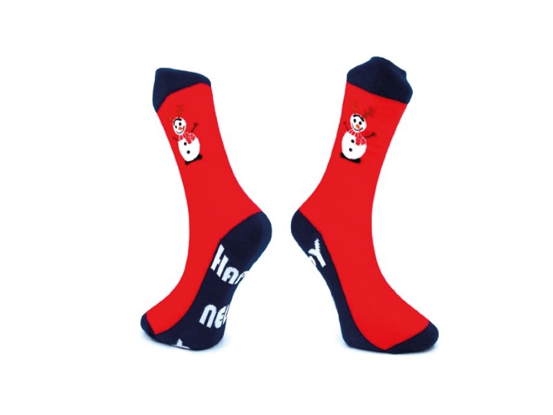 Kerstsokken met sneeuwpop Kerstsokken met sneeuwpop