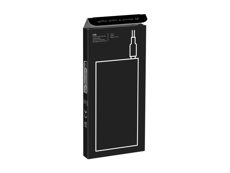 Tecco GRS Recycled Alu Powerbank 5000 externe oplader