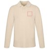 Oakville heren polo met lange mouwen