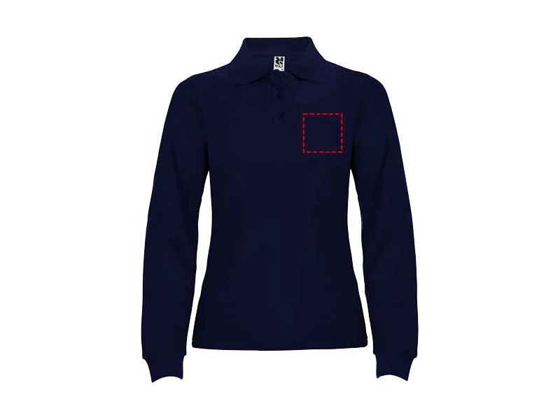 Estrella damespolo met lange mouwen