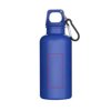 Oregon 400 ml effen waterfles van RCS gecertificeerd gerecycled plastic met karabijnhaak Oregon 400 ml effen waterfles van RCS gecertificeerd gerecycled plastic met karabijnhaak