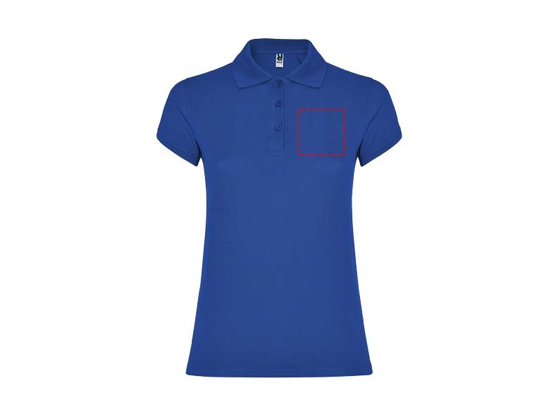 Star damespolo met korte mouwen