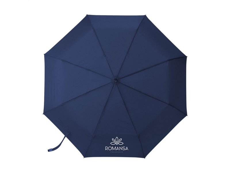 Michigan RCS RPET opvouwbare paraplu 21 inch bedrukken | Duurzame paraplu