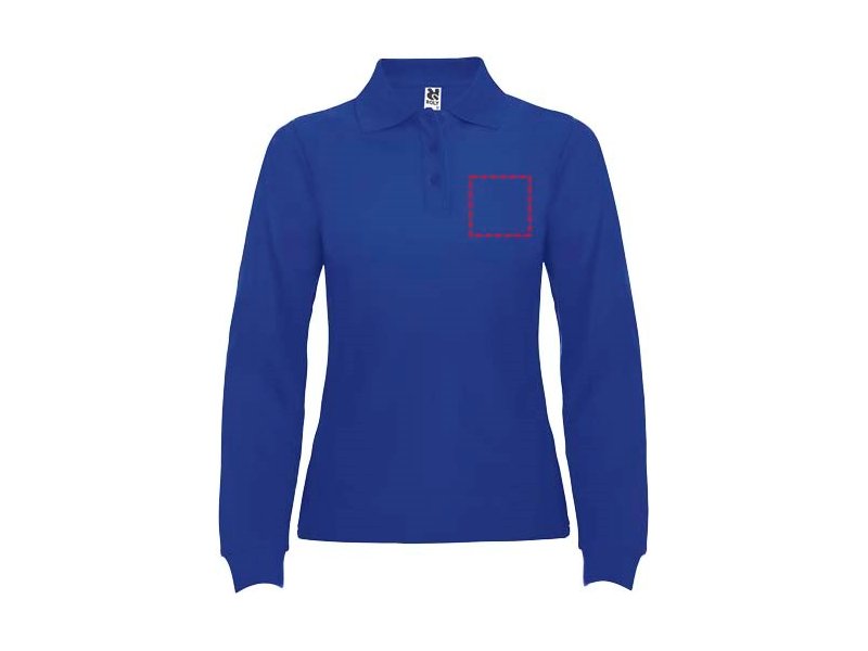 Estrella damespolo met lange mouwen