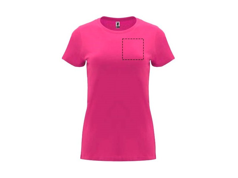 Capri damesshirt met korte mouwen Capri damesshirt met korte mouwen