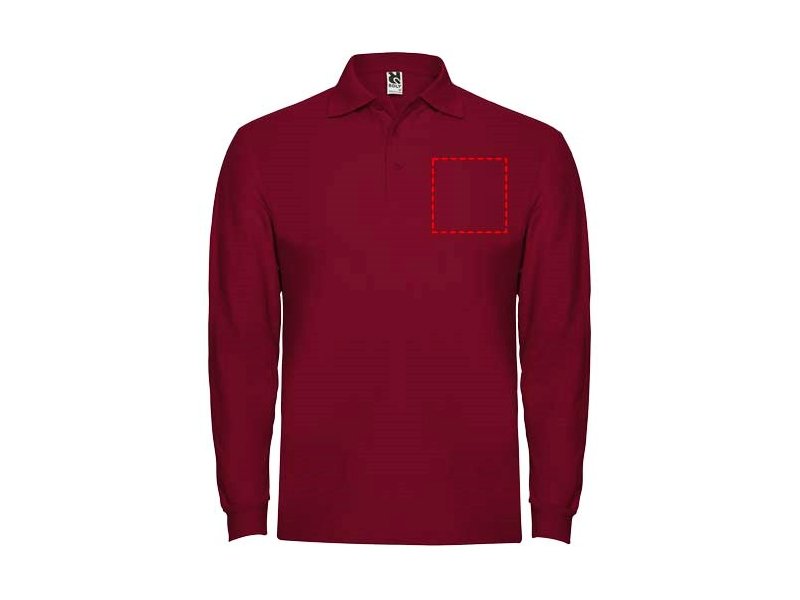 Estrella herenpolo met lange mouwen