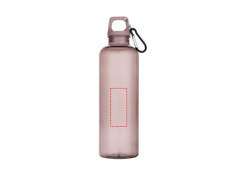 Oregon 750 ml waterfles van RCS-gecertificeerd gerecycled plastic met karabijnhaak Oregon 750 ml waterfles van RCS-gecertificeerd gerecycled plastic met karabijnhaak