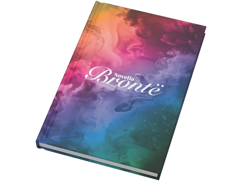 Novella Brontë A5 notitieboek met matte harde cover, 100 vellen Novella Brontë A5 notitieboek met matte harde cover, 100 vellen