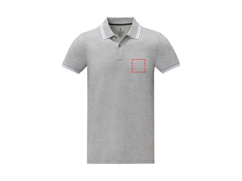 Amarago tipping Heren polo met korte mouwen