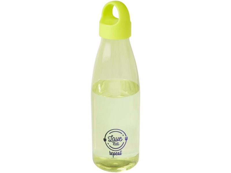 Bergen 800 ml waterfles van gerecycled plastic