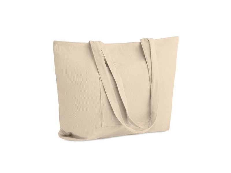 CORDY G - Grote corduroy boodschappentas