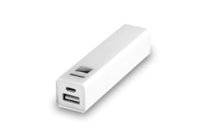 THAZER Power Bank 2.200 mAh laten bedrukken met logo als relatiegeschenk