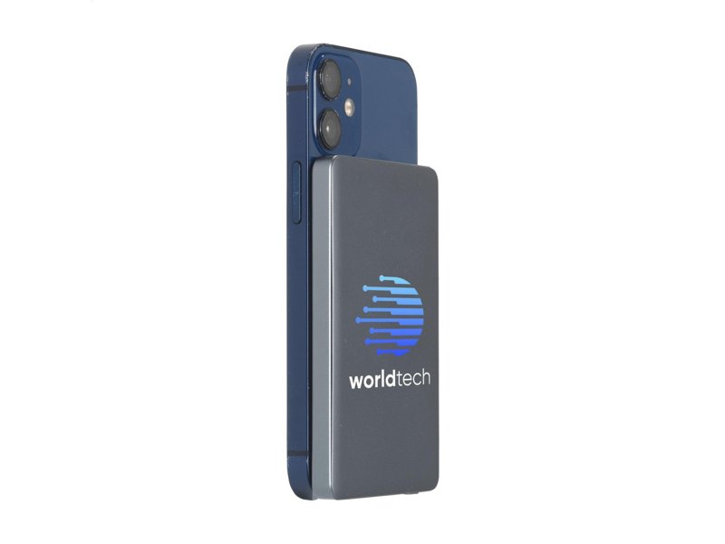 Wireless RCS Recycled Alu Magsafe Powerbank 5000