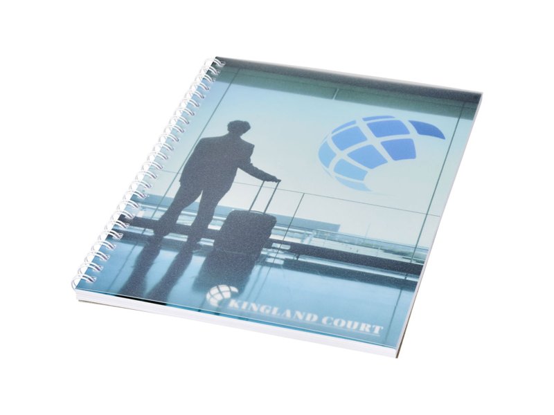 Desk-Mate® A5 wire-o notitieboek met PP-omslag Desk-Mate® A5 wire-o notitieboek met PP-omslag