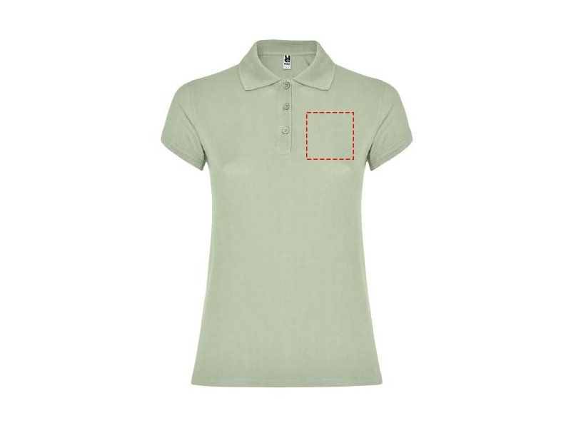 Star damespolo met korte mouwen Star damespolo met korte mouwen