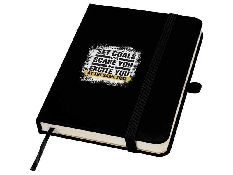 Spectrum Plus A6 notitieboek met harde kaft