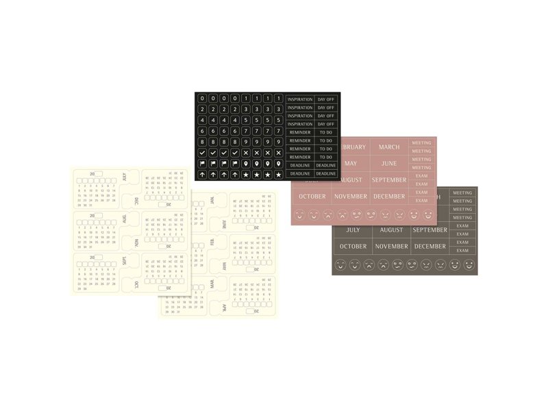 Moleskine ongedateerde weekplanner met harde kaft L