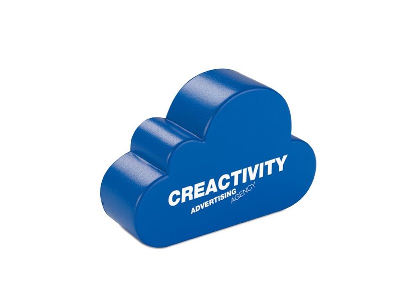 Anti-stress wolkvorm bedrukken met logo | Rustgevend promotieartikel & relatiegeschenk Anti-stress wolkvorm bedrukken met logo | Rustgevend promotieartikel & relatiegeschenk