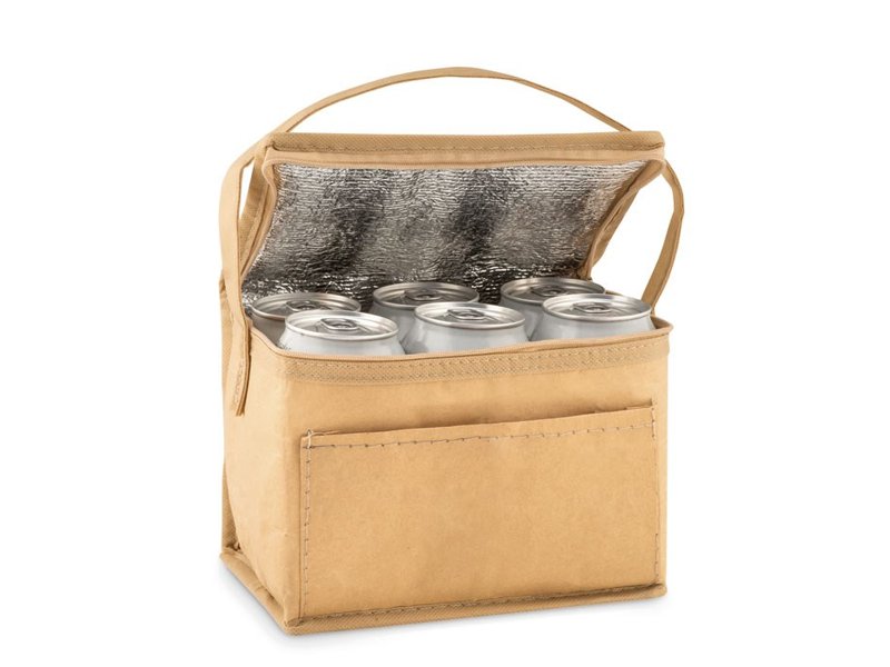 Koeltas papier voor 6 blikjes