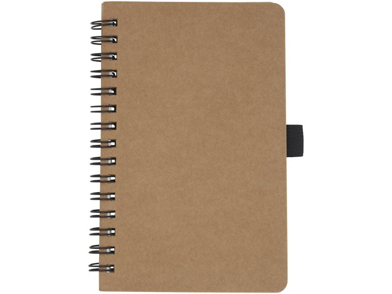 Cobble A6 wire-o gerecycled kartonnen notitieboek met steenpapier