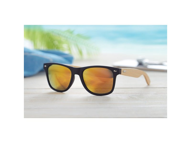 Zonnebril met bamboe frame laten bedrukken – Eco promotiezonnebril met logo | GiftsDirect Zonnebril met bamboe frame laten bedrukken – Eco promotiezonnebril met logo | GiftsDirect
